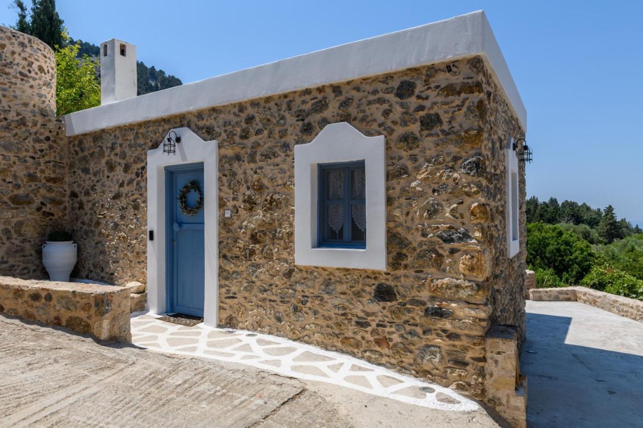 The Aegean Blue Country House Old Milos Lagoudi Zia 外观 照片